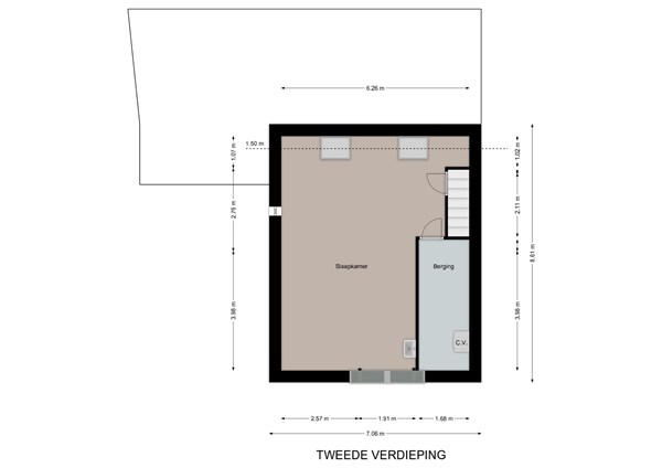 Floorplan - Lemierserberg 16, 6291 NM Vaals